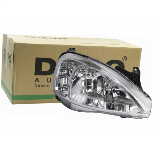 Opel Corsa C Sağ Far 2005 Sonrası 1216160 | DEPO 442-1125R-LDEMD 0001