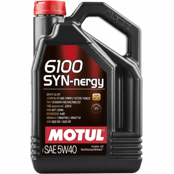 MOTUL 6100 SYNERGY 5W40 5LT