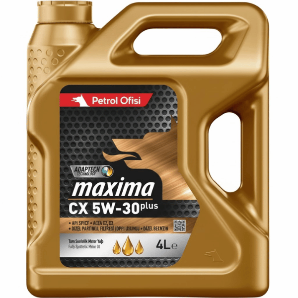 PETROL OFİSİ MAXİMA CX 5W30 PLUS PARTİKÜLLÜ 4 LT.
