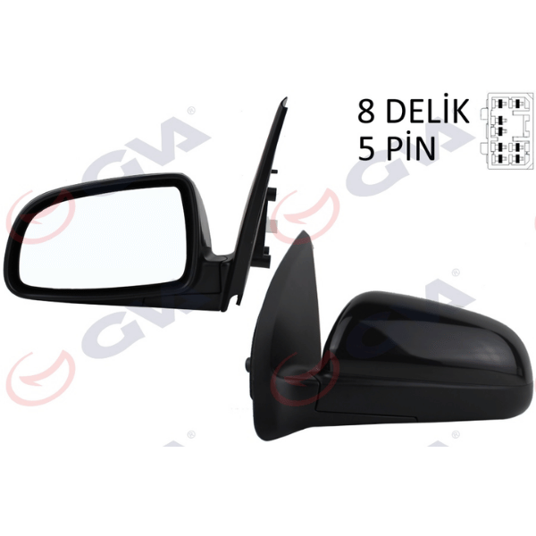 Chevrolet Aveo Sol Dış Dikiz Aynası Elektrikli Isıtmalı Konveks GVA 1099171