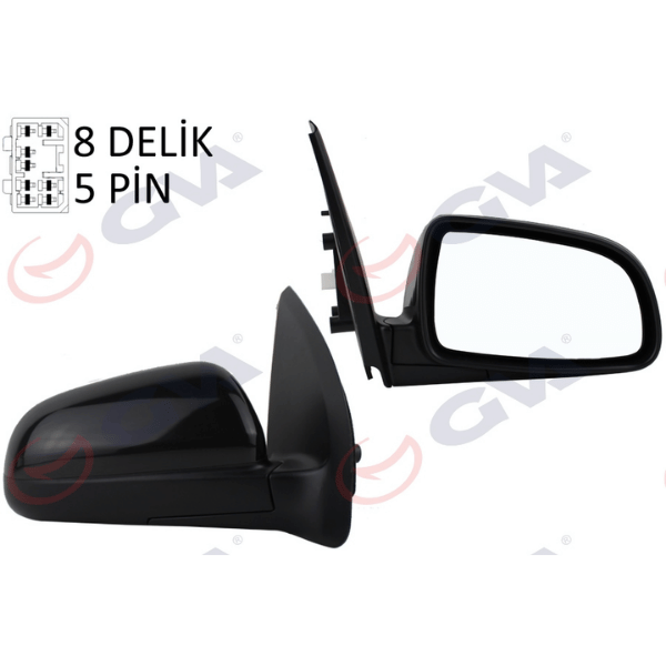 Chevrolet Aveo Sağ Dış Dikiz Aynası Elektrikli Isıtmalı Konveks GVA 1099170