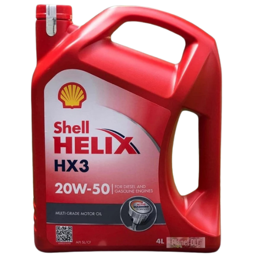 SHELL HX3 20W50 4 LT.