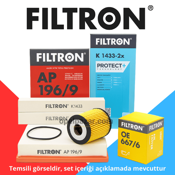 Opel Corsa F 1.5 Dizel Periyodik Bakım Seti Filtron Marka