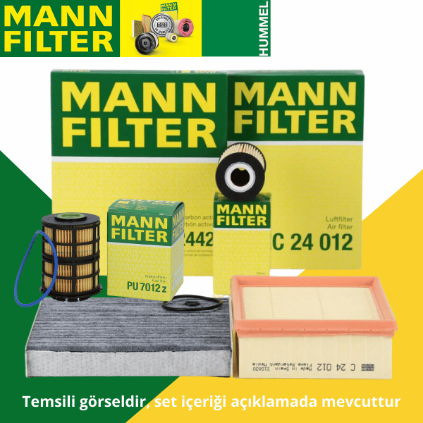 Opel Mokka 1.6 Dizel Periyodik Bakım Seti Mann Marka