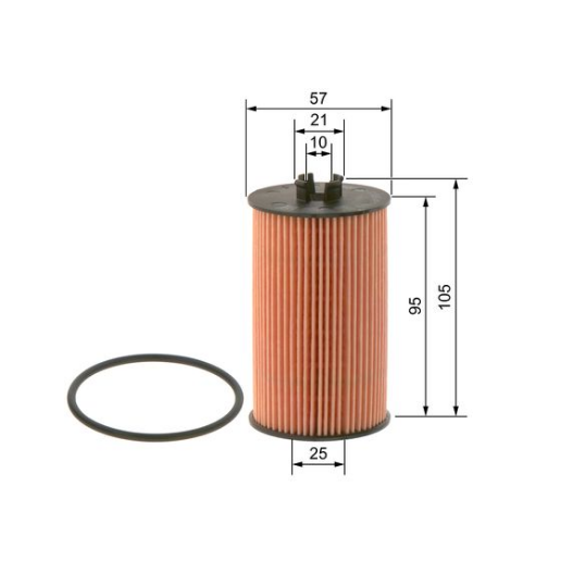 YAĞ FİLTRESİ ASTRA G-H-J 1.2-1.4 16V-1.8-CORSA C-D-ZAFIRA 1.2-1.4- MERIVA 1.4-VECTRA C 1.8- ZAFIRA 650172