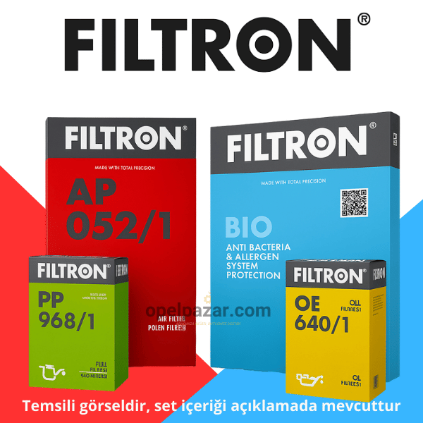 Opel Insignia A 1.6 Dizel (B16DTH,B16DTJ) Motor Bakım Filtre Seti Filtron Marka