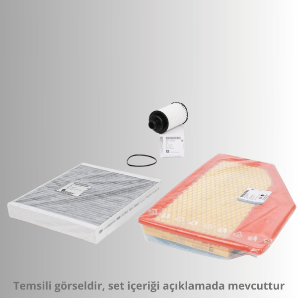 Opel Insignia B 2.0 Dizel Bakım Seti Orjinal GM/PSA Marka