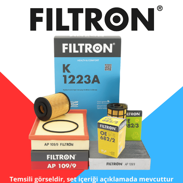 Chevrolet Yeni Aveo 1.3 Dizel Periyodik Bakım Filtre Seti Filtron Marka