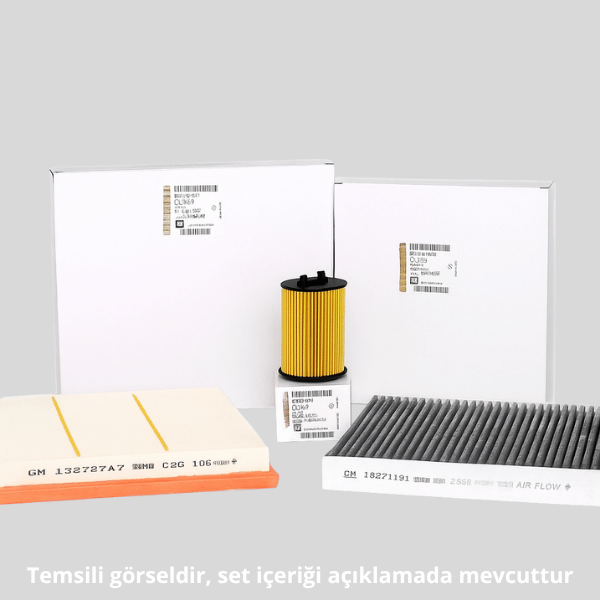 Chevrolet Cruze 1.6 Benzinli Periyodik Bakım Seti Orijinal GM