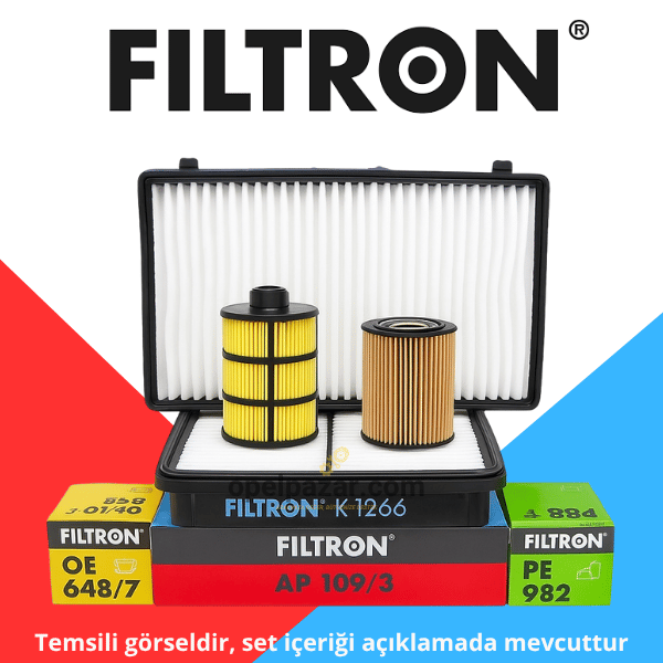 Chevrolet Captiva C100 2.0 Dizel Periyodik Bakım Filtre Seti Filtron