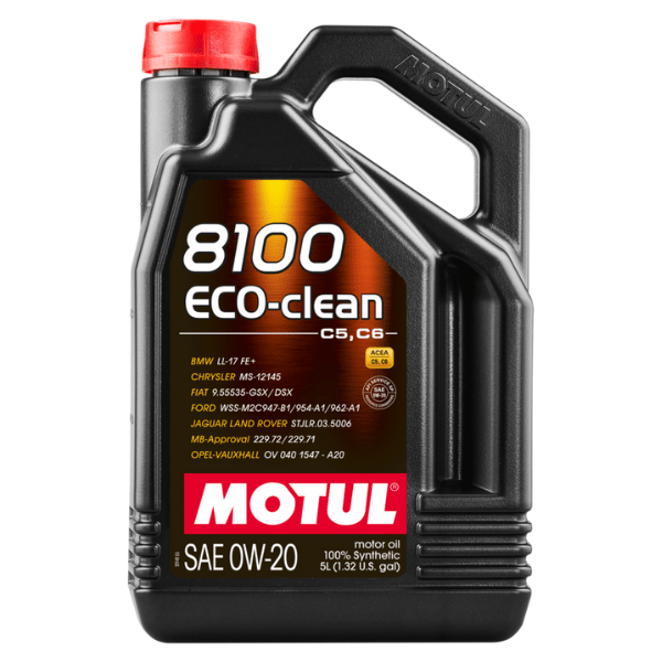 MOTUL 8100 ECO-CLEAN 0W20 5 LT.