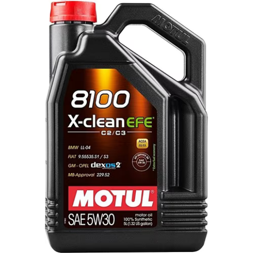 MOTUL 8100 X-CLEAN EFE C2/C3 SAE 5W30 5 LT.
